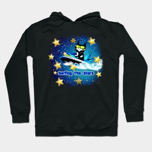 Surfing The Stars Hoodie